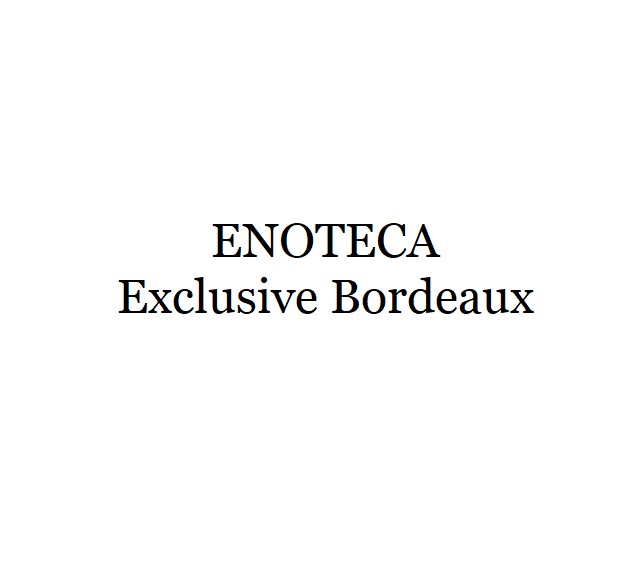 Exclusive Bordeaux